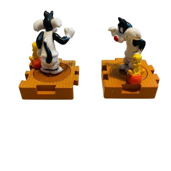 Set of 6 Vintage 1996 McDonald's Space Jam Toys - Picture 3 of 16